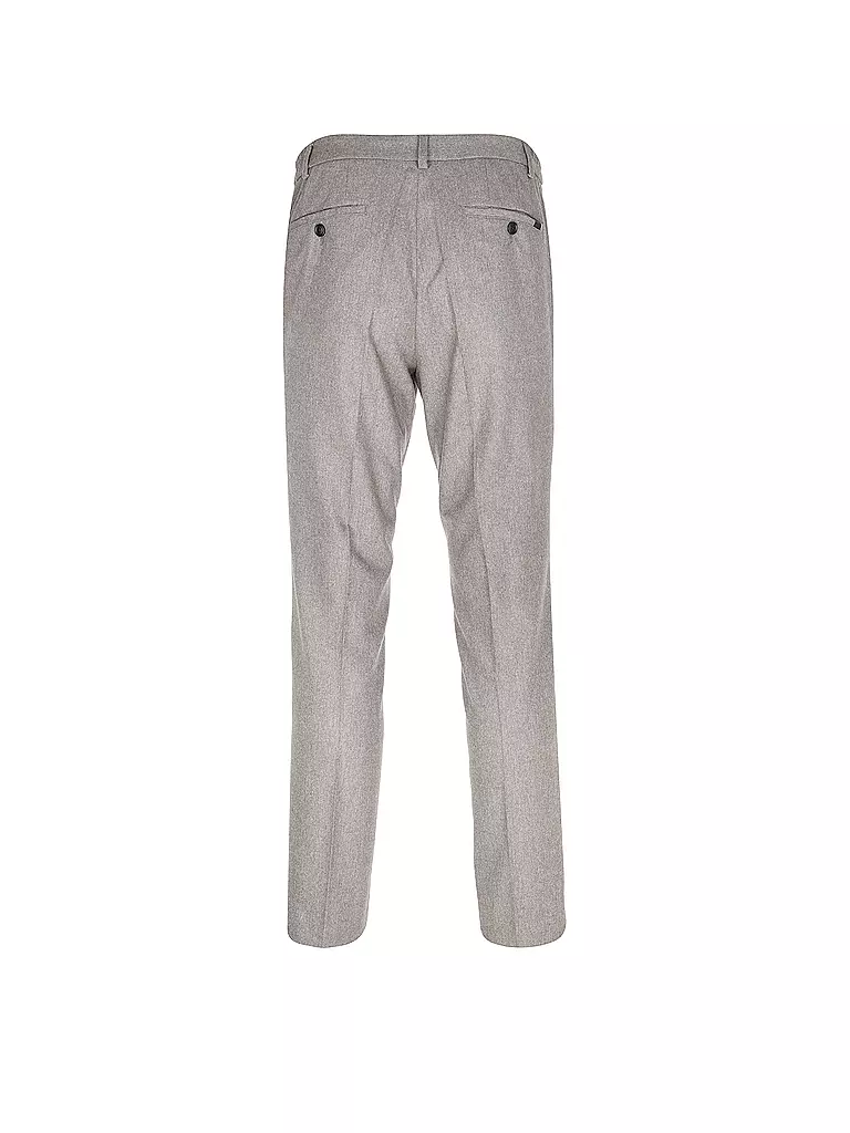 BOSS Flanellhose  hellbraun