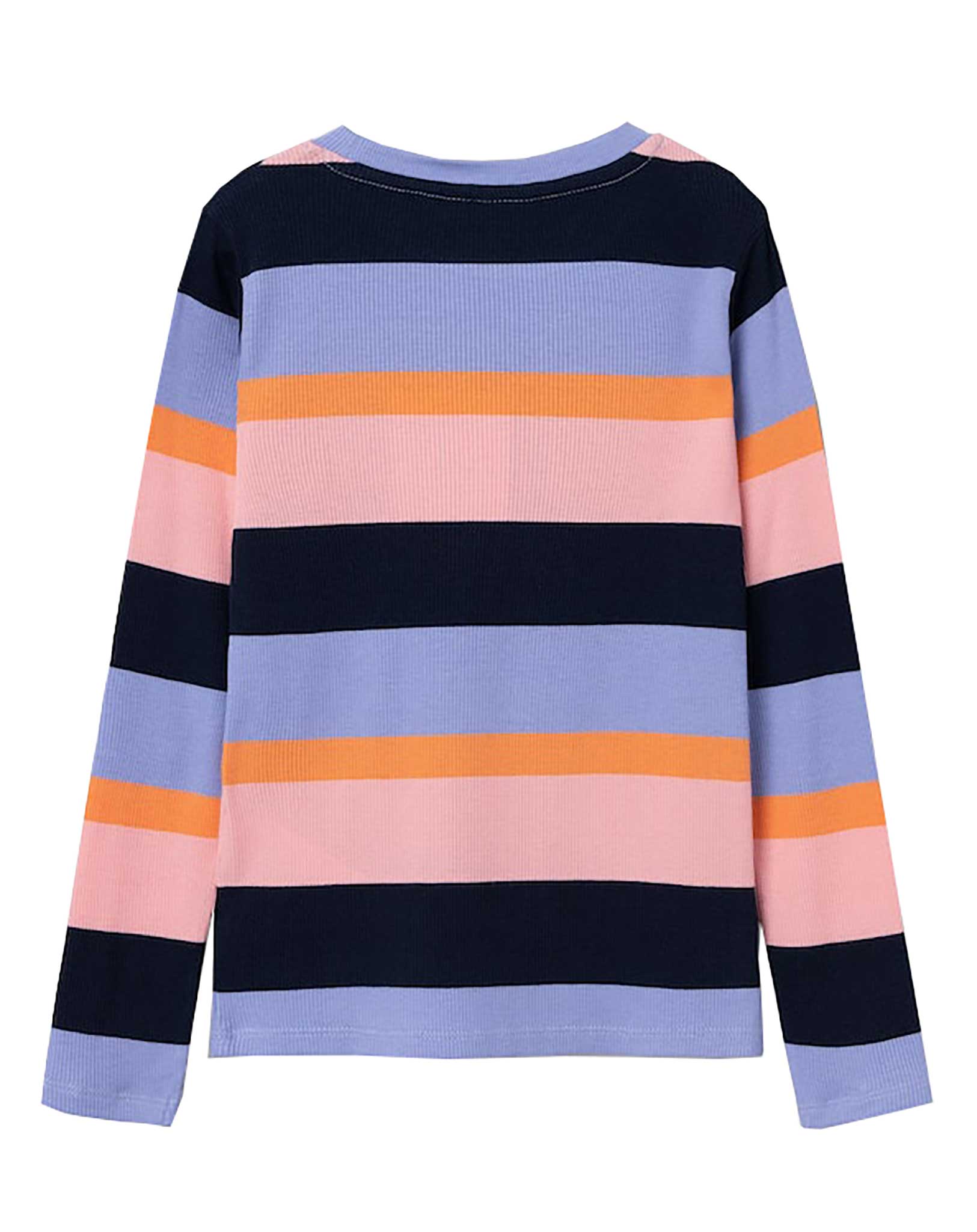 Langarmshirt NKFBESILJE BLOCKS in murex shell