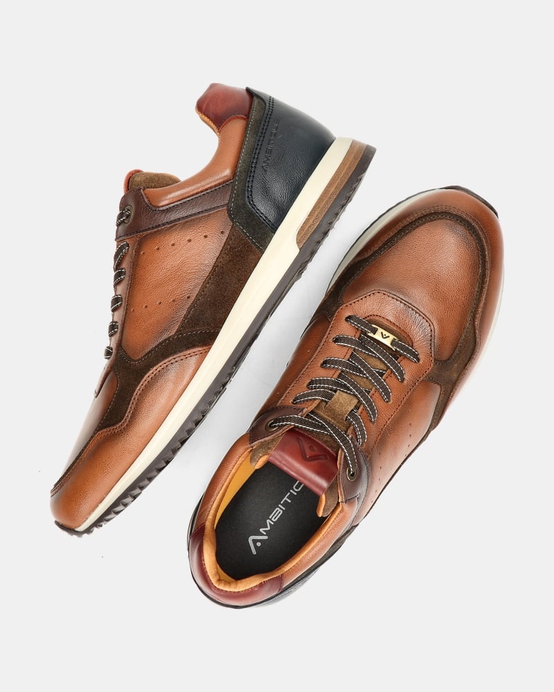 Ambitious Slow Lage sneakers  - cognac