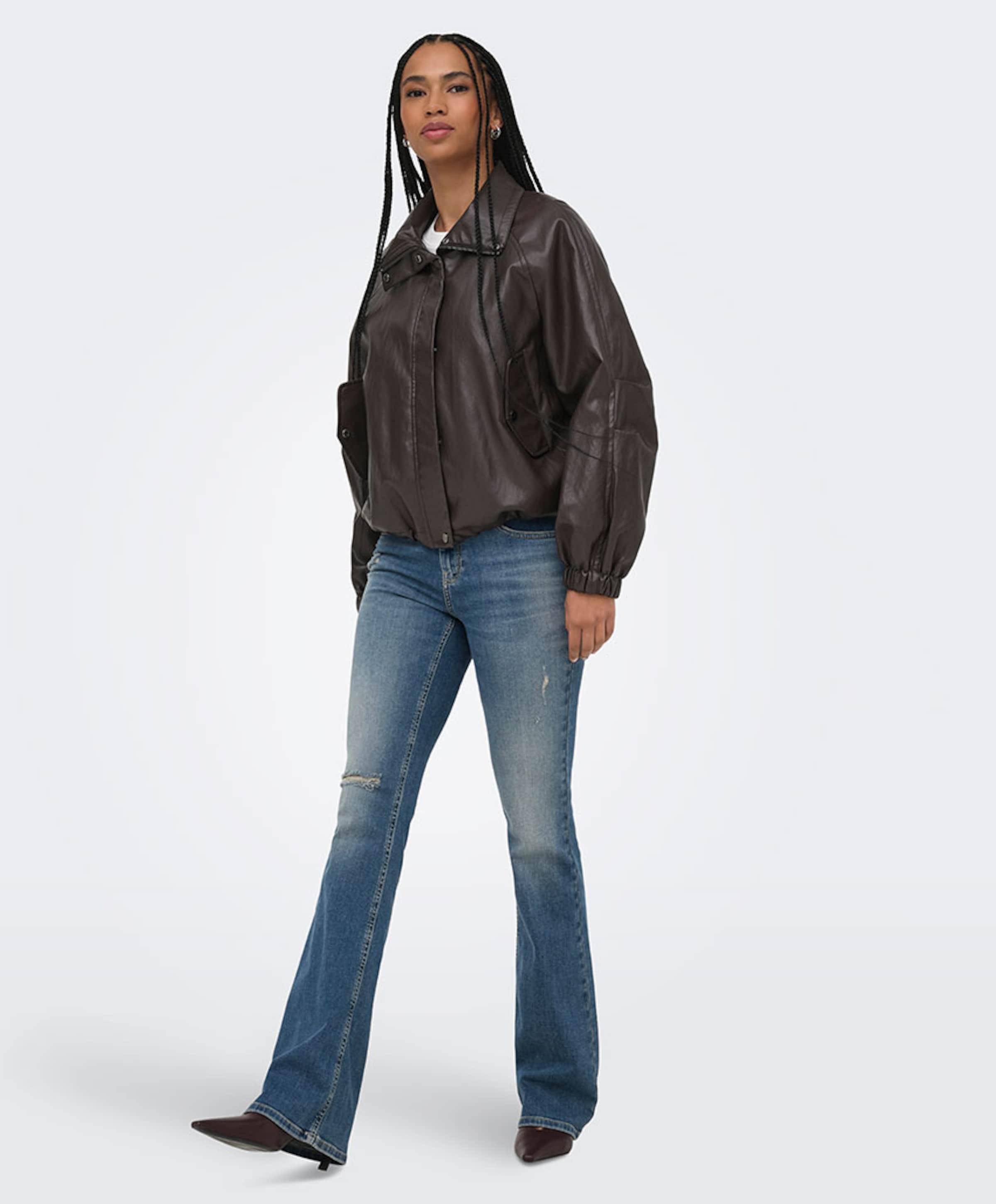 Only Dames jas zwart