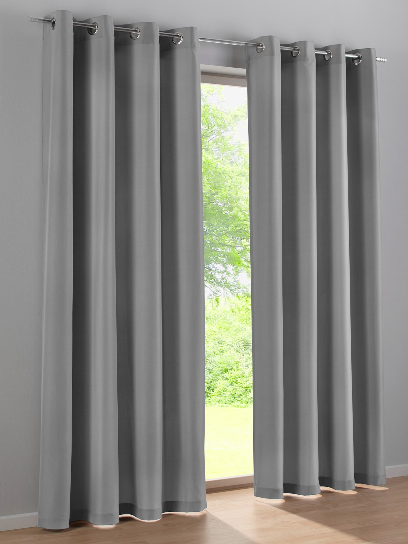 Rideau matière opaque
