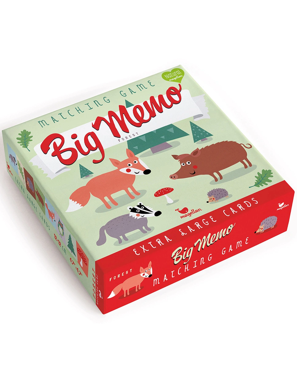 Memospiel BIG MEMO - FOREST 16-teilig