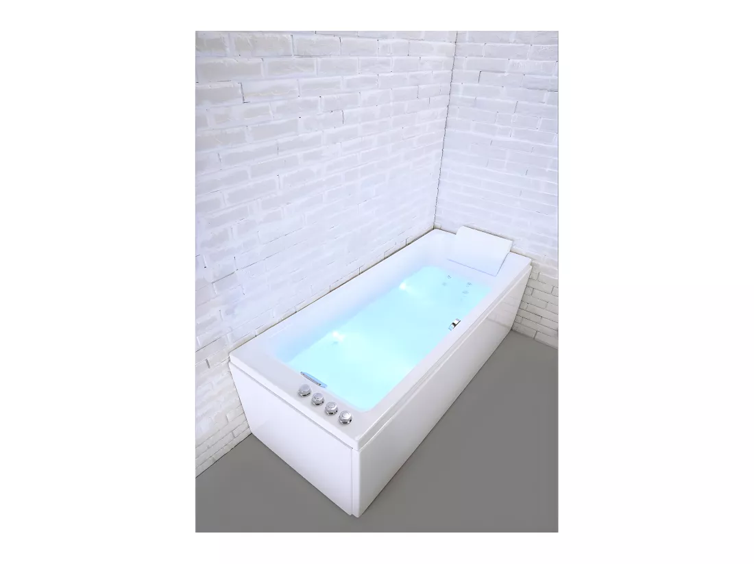 Baignoire balnéo droite TENZO Wave 170x70cm, by SPALINA