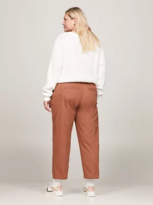 Calças chino Curve Essential Slim Fit de perna reta