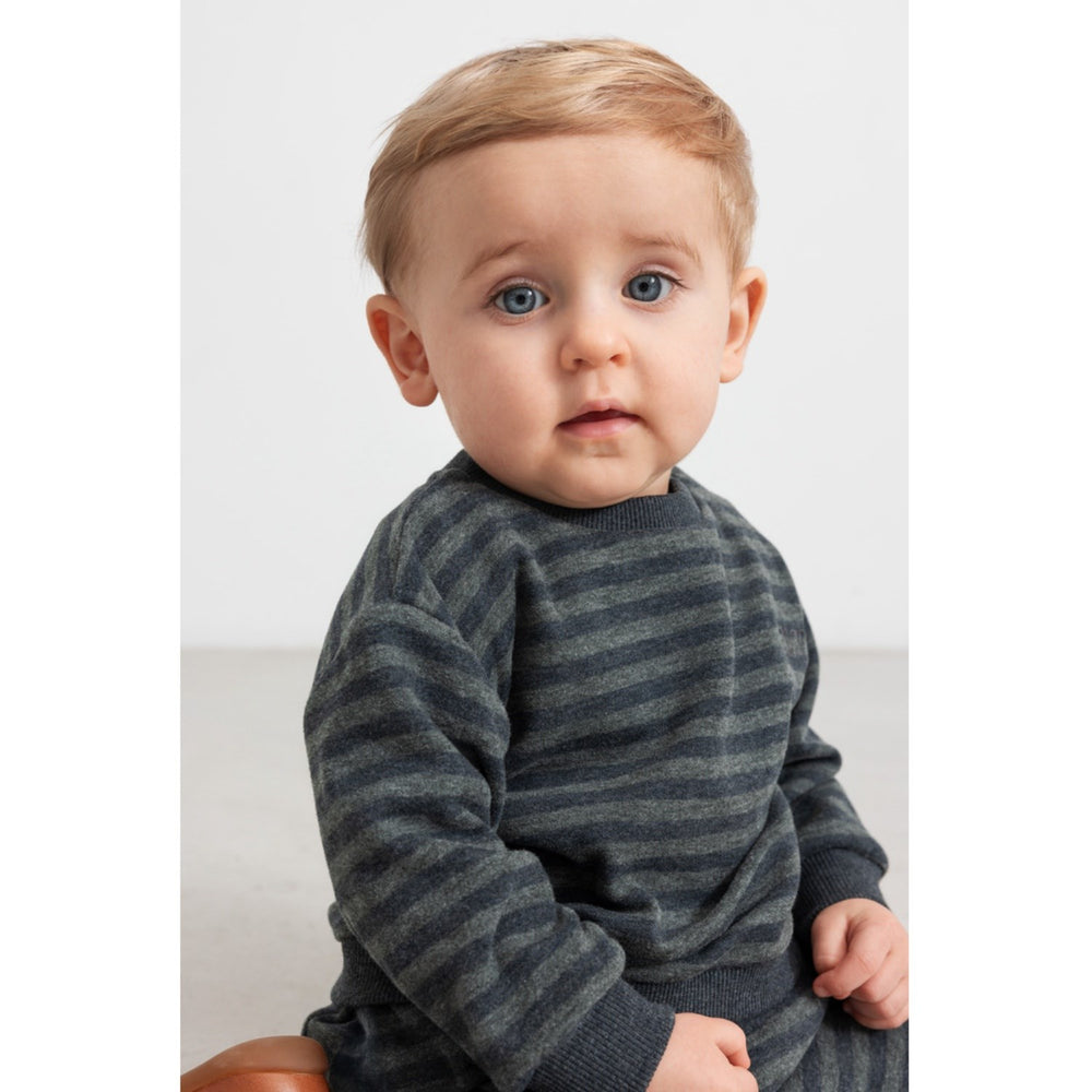 Køb MarMar Modal Sweat Forest Stripe Mel. Tammas B Bluse