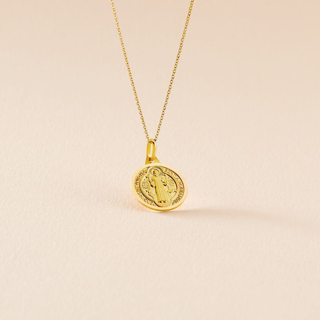 Pendentif Benoit Or Jaune
