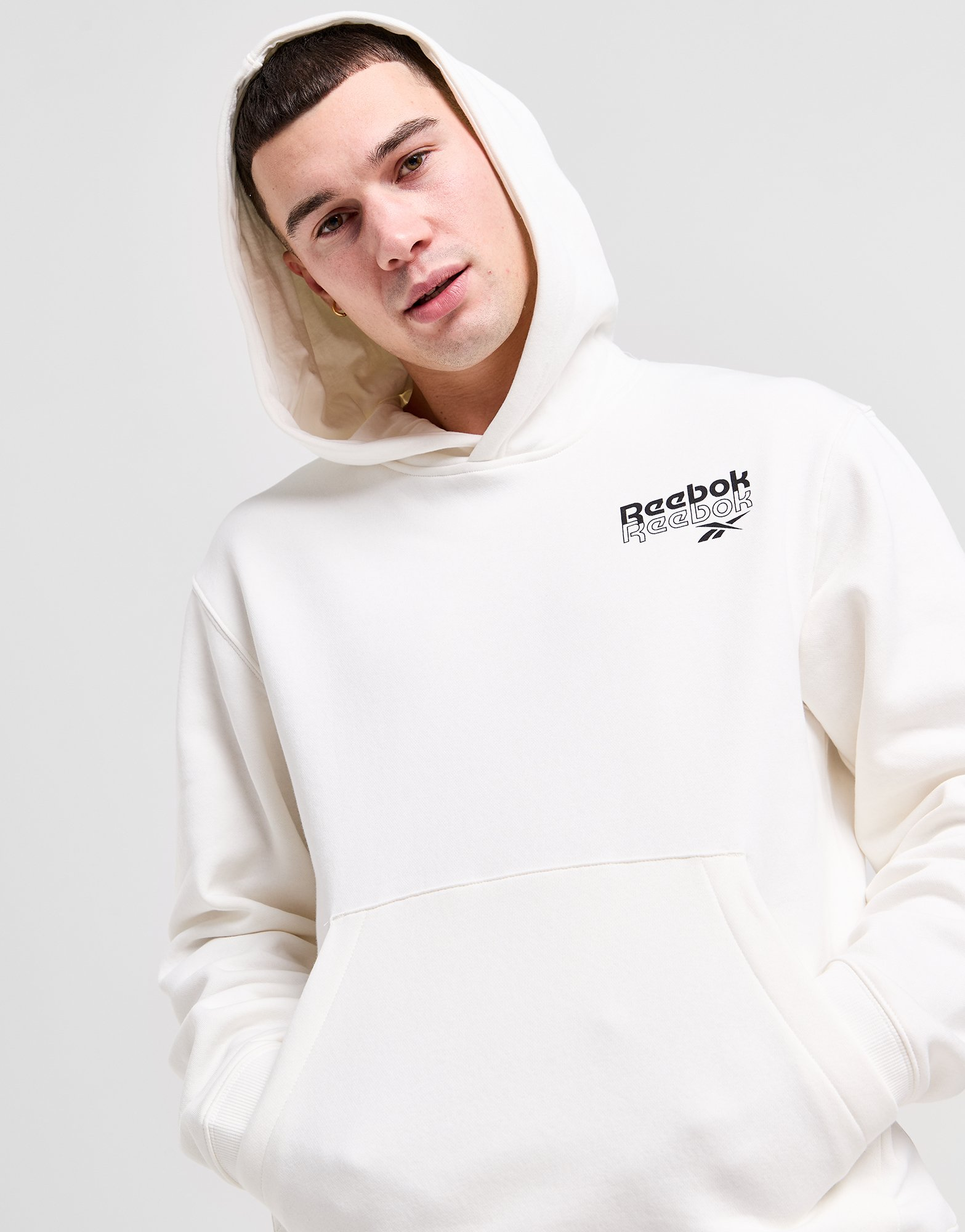 Reebok Sweat à Capuche Logo Homme