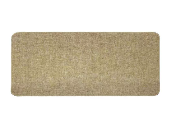 Tapis d'intérieur rectangle tissé uni 