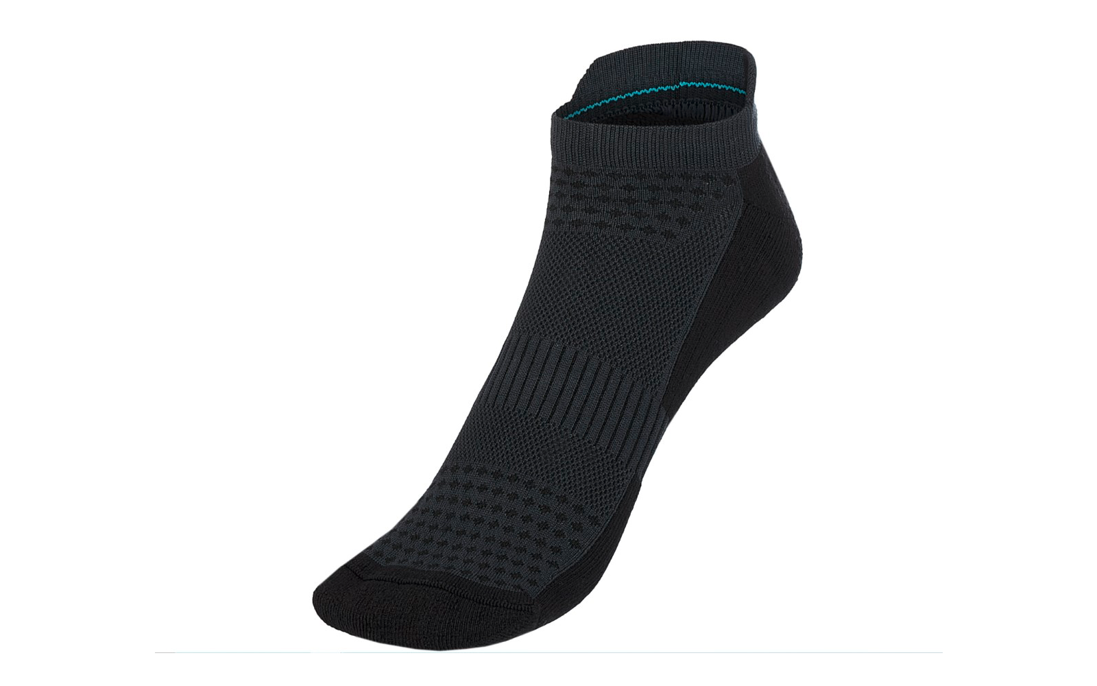 P.A.C Bike Footie Zip Herren Socken black