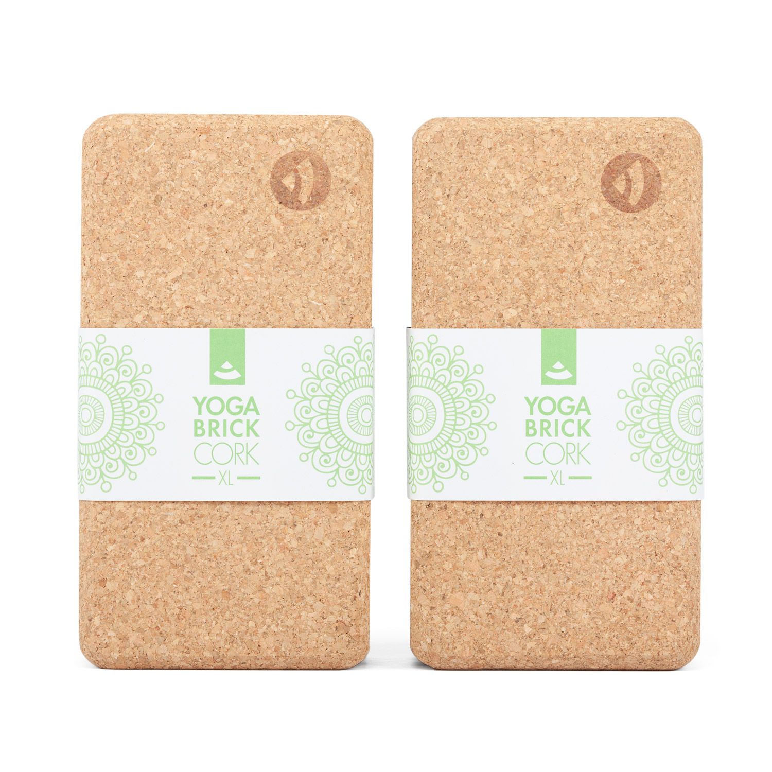 bodhi 2er Set Yogaklotz Kork XL