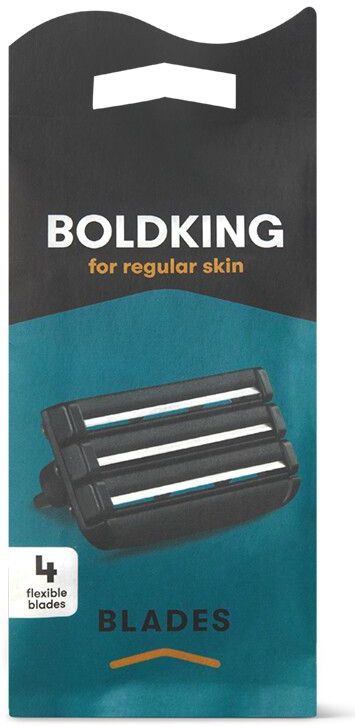 Boldking Navulmesjes Normale Huid 4 stuks