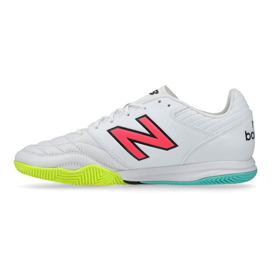 New Balance 442 2.0 Pro IN - Blanc/Violet/Jaune Fluo