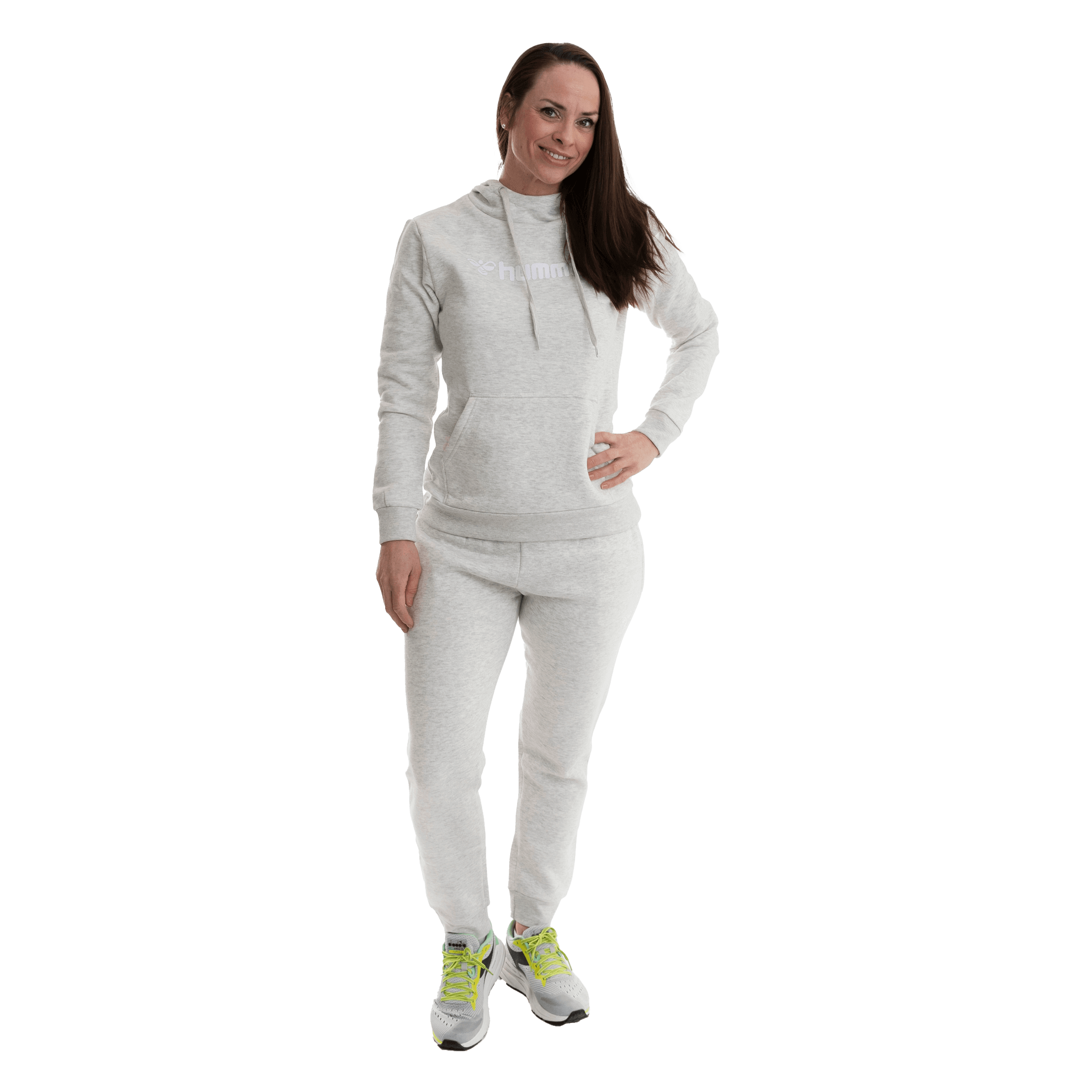 Hummel hmlMOVER COTTON HOODIE W - Fritid og bomull