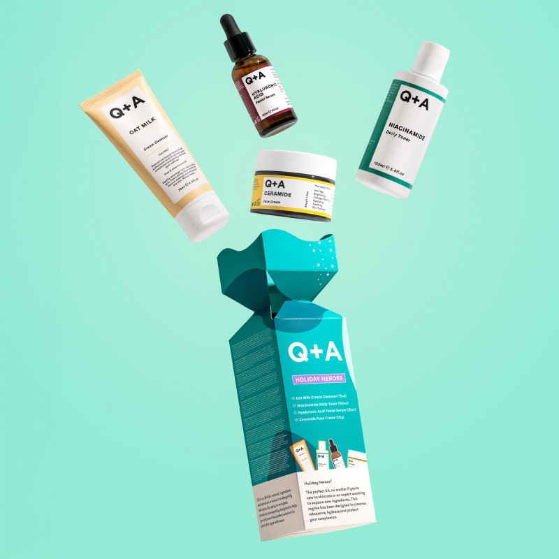 Coffret 4 produits Holiday Heroes Q+A