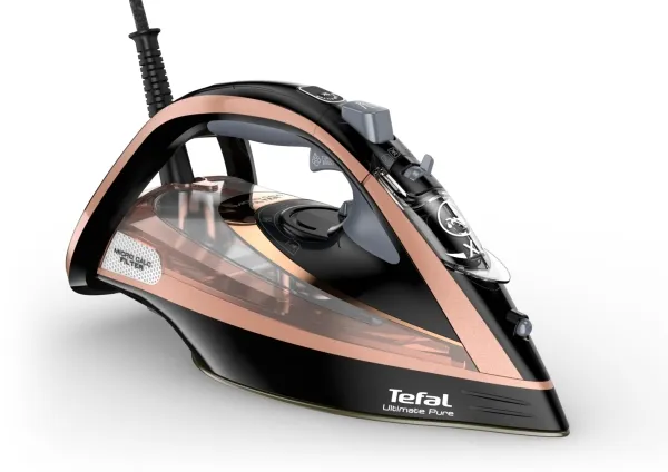 [OUTLET] - Tefal Ultimate Pure FV9845E0 Dampstrygejern - Rødmen d'été