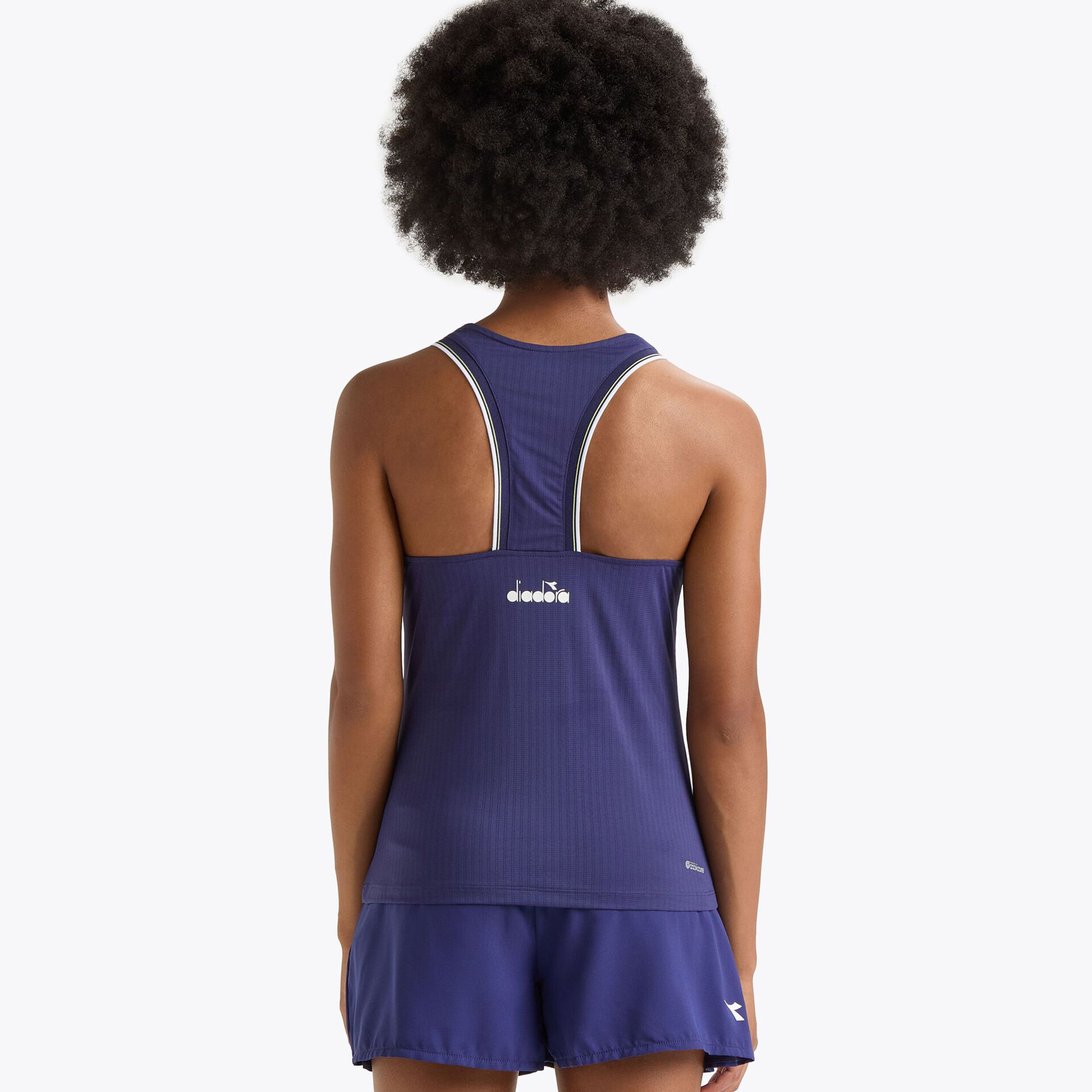 Diadora Icon Débardeur Tank Top Femmes - Bleu