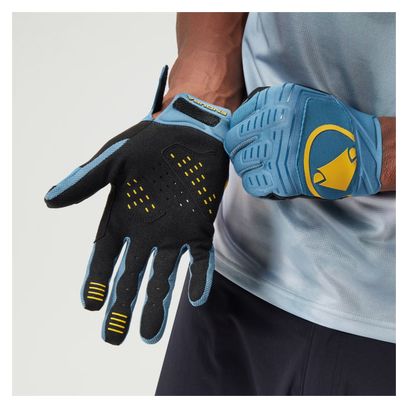 Gants Longs Endura SingleTrack II Bleu