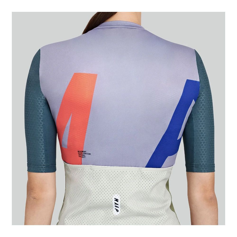 Maap DELTA PRO HEX JERSEY - Maillot Femme purple ash
