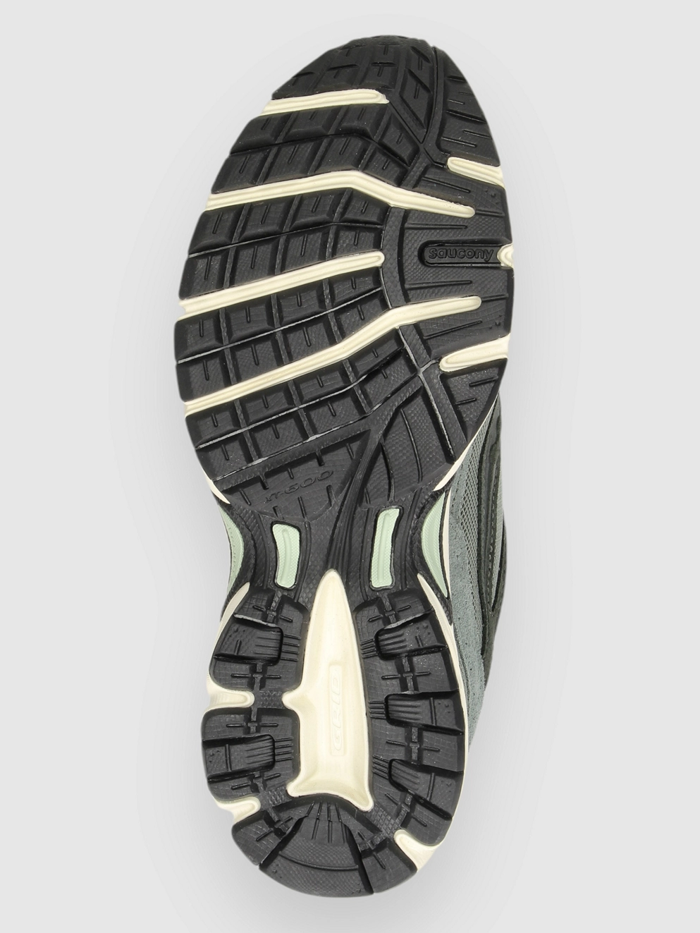 Saucony Ride Millennium Sneakers olive/off white