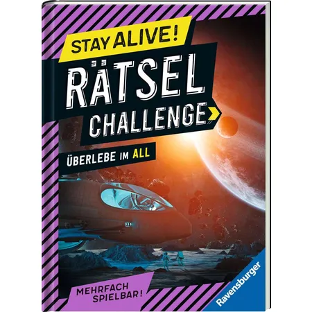 Ravensburger Stay alive! Rätsel-Challenge: Überlebe im All