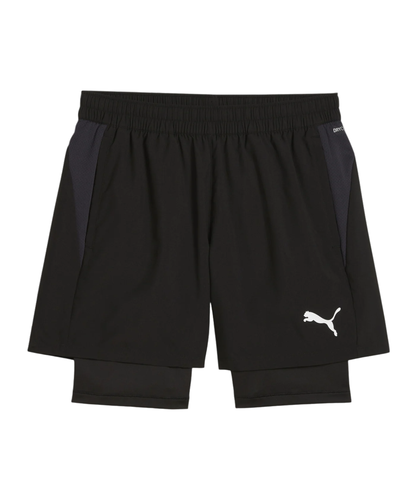 PUMA teamGOAL 2in1 Short Schwarz Weiss F03