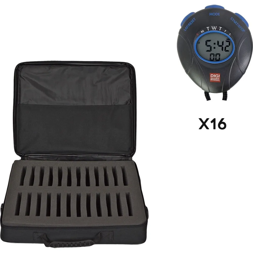 Digi sport instruments DT1 Stoppuhr 16 Einheiten Softtasche