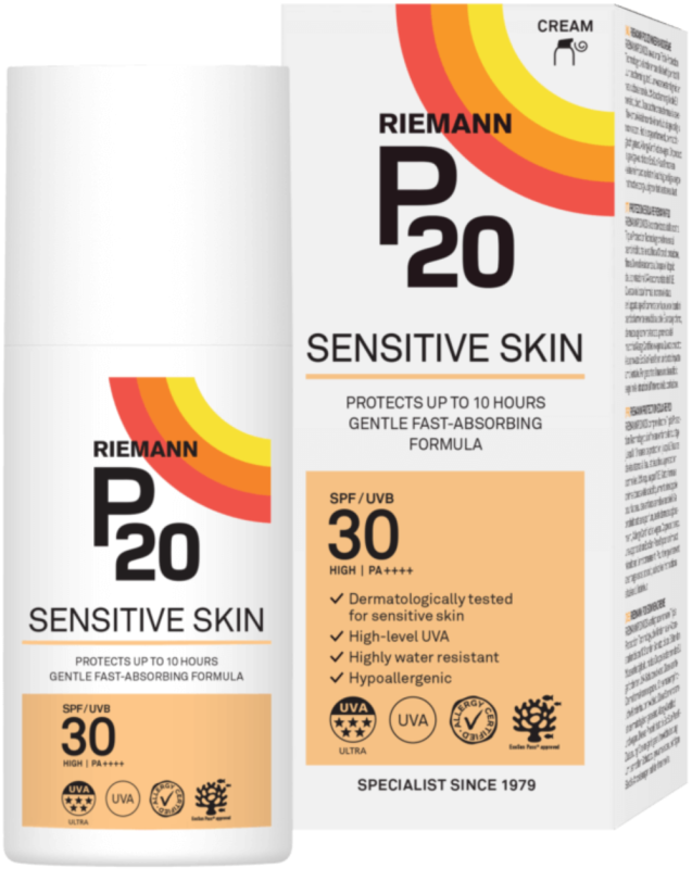P20 Zonnebrand Sensitive Skin SPF30 200ml
