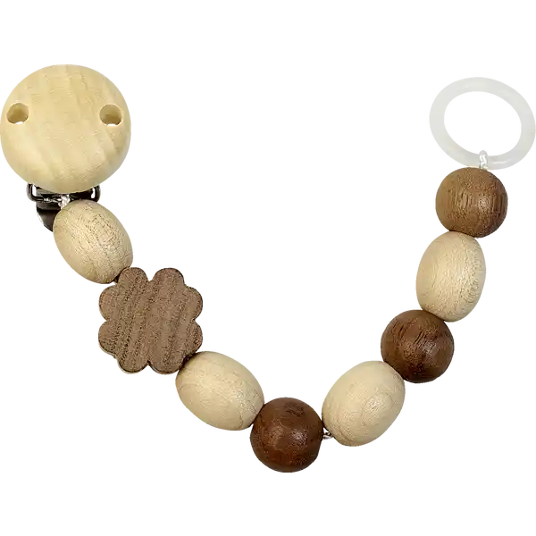 Holz-Schnullerkette