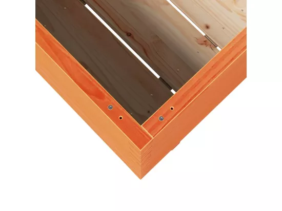 Jardinière bac lit surélevé bois marron 90 x 40 x 72 cm 02_0038514