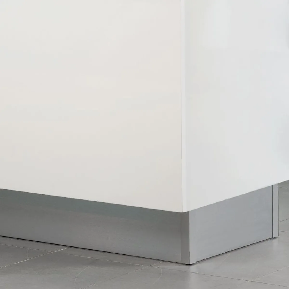 Kit de Plinthes de Cuisine - Anodisé Satiné 4,7 m