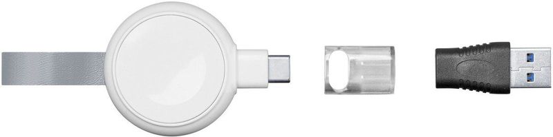 cellularline - Apple Watch Power Pill - Magnetische Oplader - Compact - Inclusief USB-C naar USB-adapter