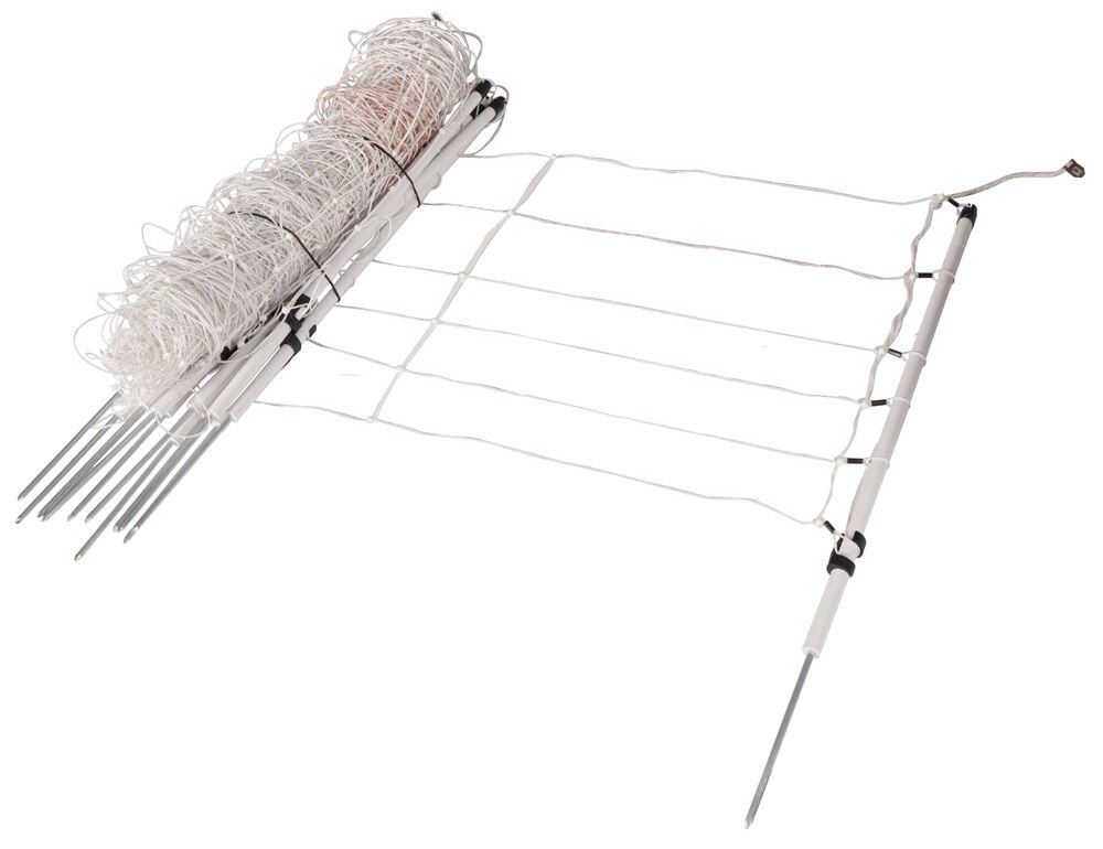 Gallagher Wilde Zwijnennet - 18 cm - Wit - 112 cm - 5000 cm
