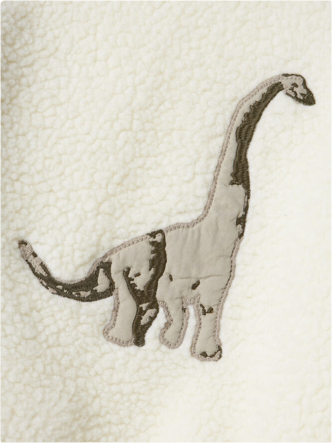 Lil' Atelier NMNLAJO BOMBER JACKET LIL Coconut milk/dino