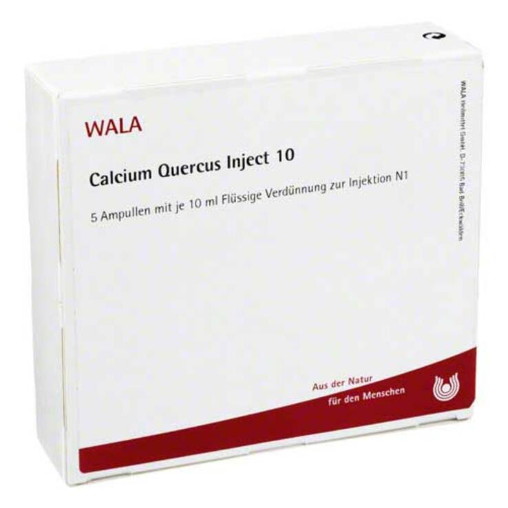 Calcium Quercus Inject 10 Ampullen, 5X10 ml