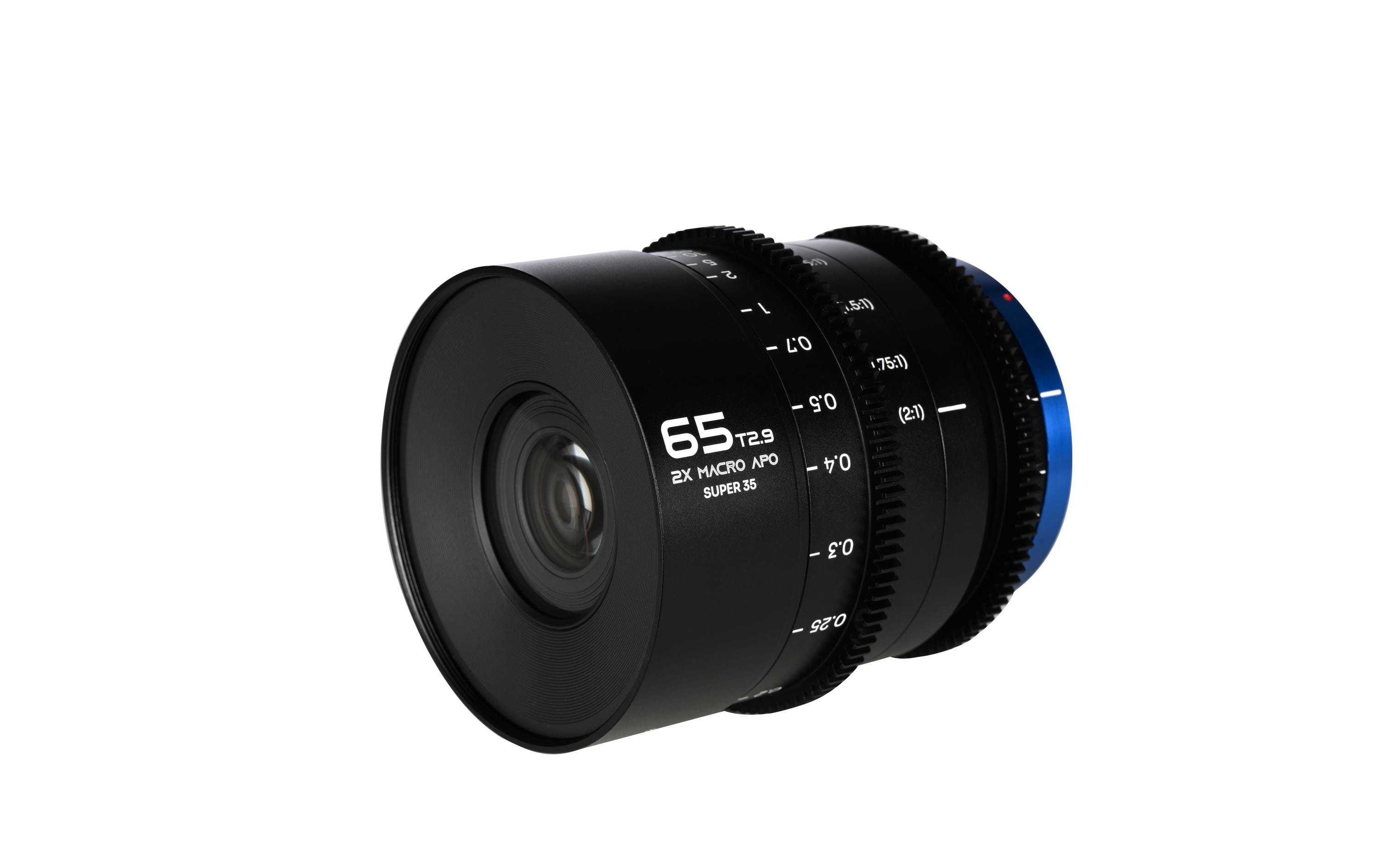 Festbrennweite 65 mm T2.9 2X Macro APO – Canon RF<br>Makro-Kinoobjektiv mit 2-facher Vergrösserung