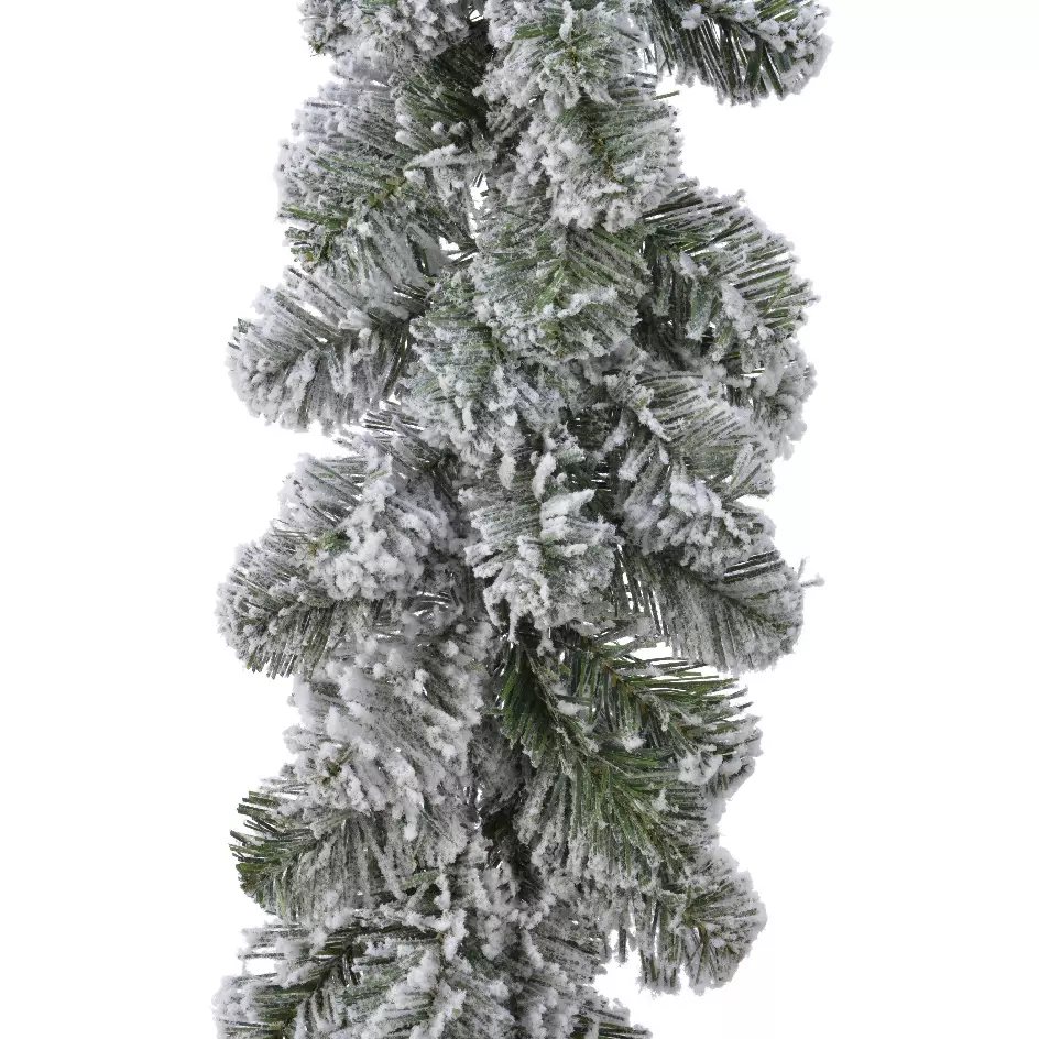 Guirlande de sapin (275 cm - D25) Royal enneigé