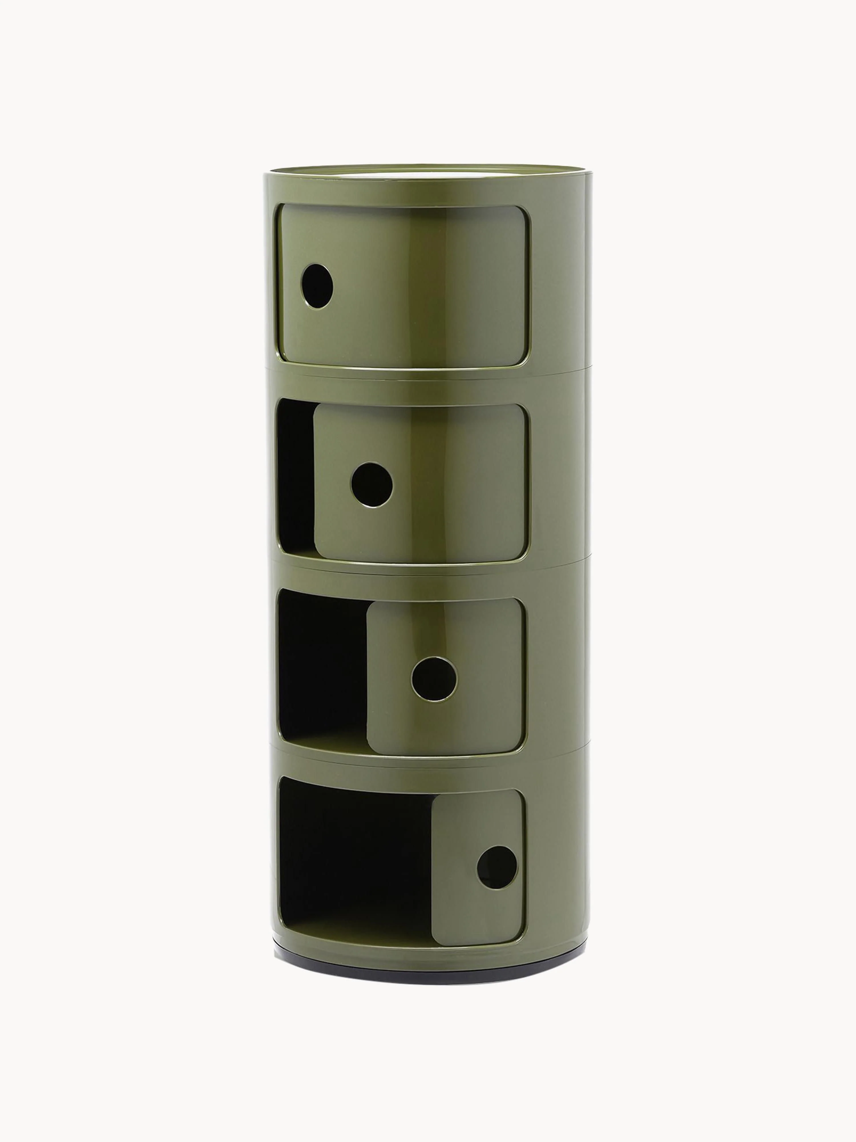 Design container Componibili, 4 modules, H 77 cm