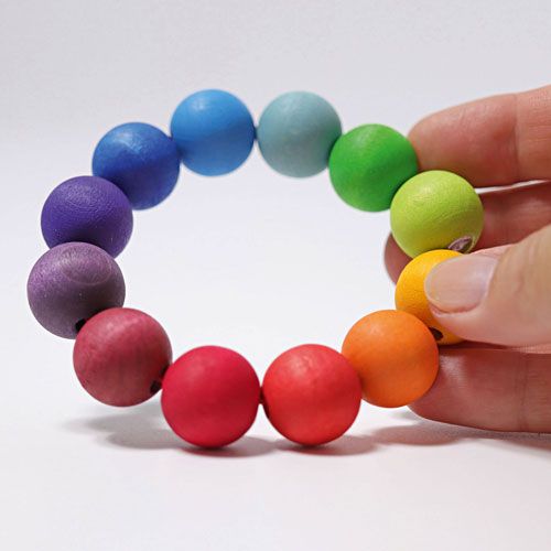 Grimm's parelring regenboog