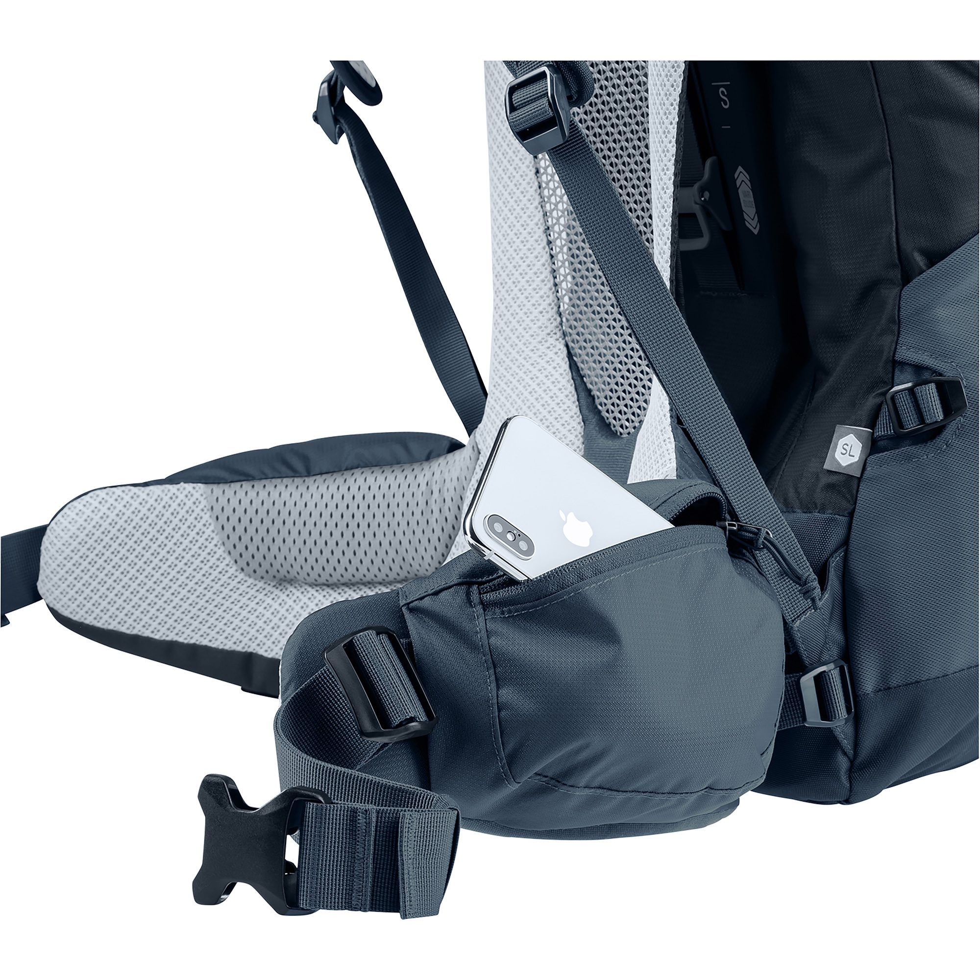 deuter Futura Air Trek 55+10 SL Trekkingrucksack Damen schwarz