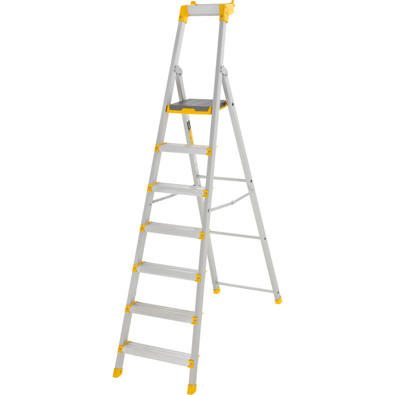 W.steps Enkel oploopbare trap 55P 7 treden (1700 mm)