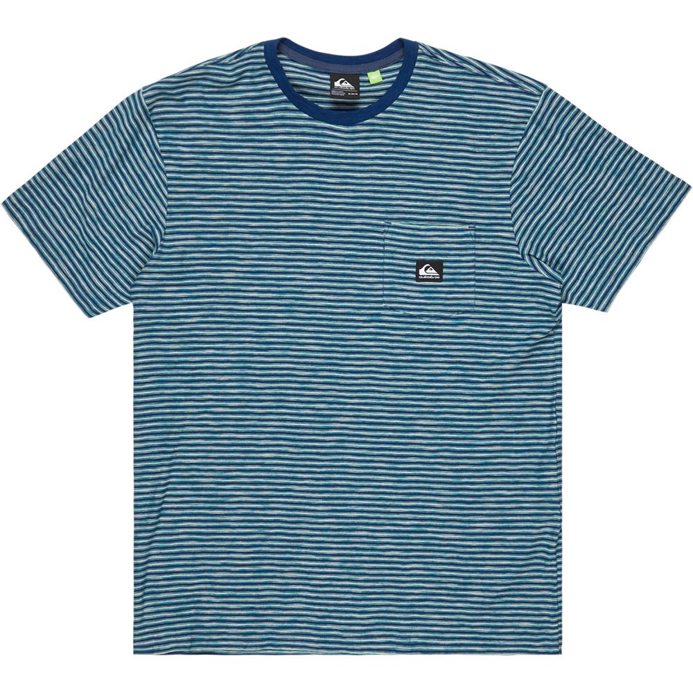 Quiksilver Kentin Pocket T-Shirt Herren estate blue kentin stripes