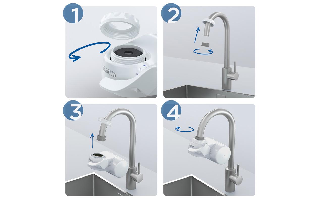 Wasserfilter On TAP VWasserfilter für den Wasserhahn