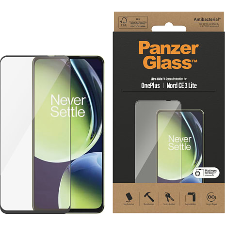PanzerGlass skærmbeskyttelse OnePlus Nord CE 3 Lite