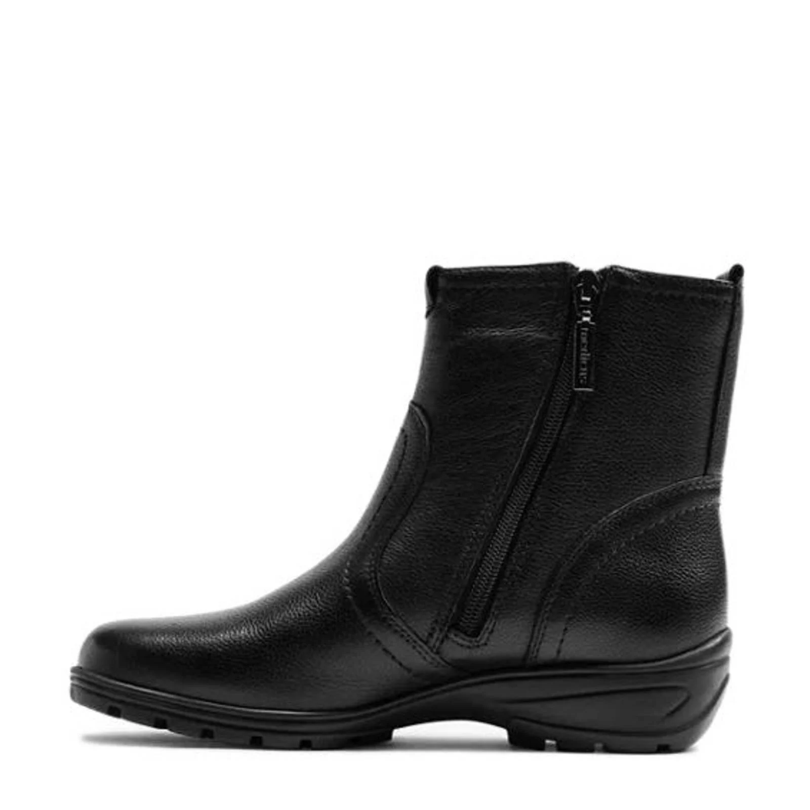 Medicus leren enkelboots zwart
