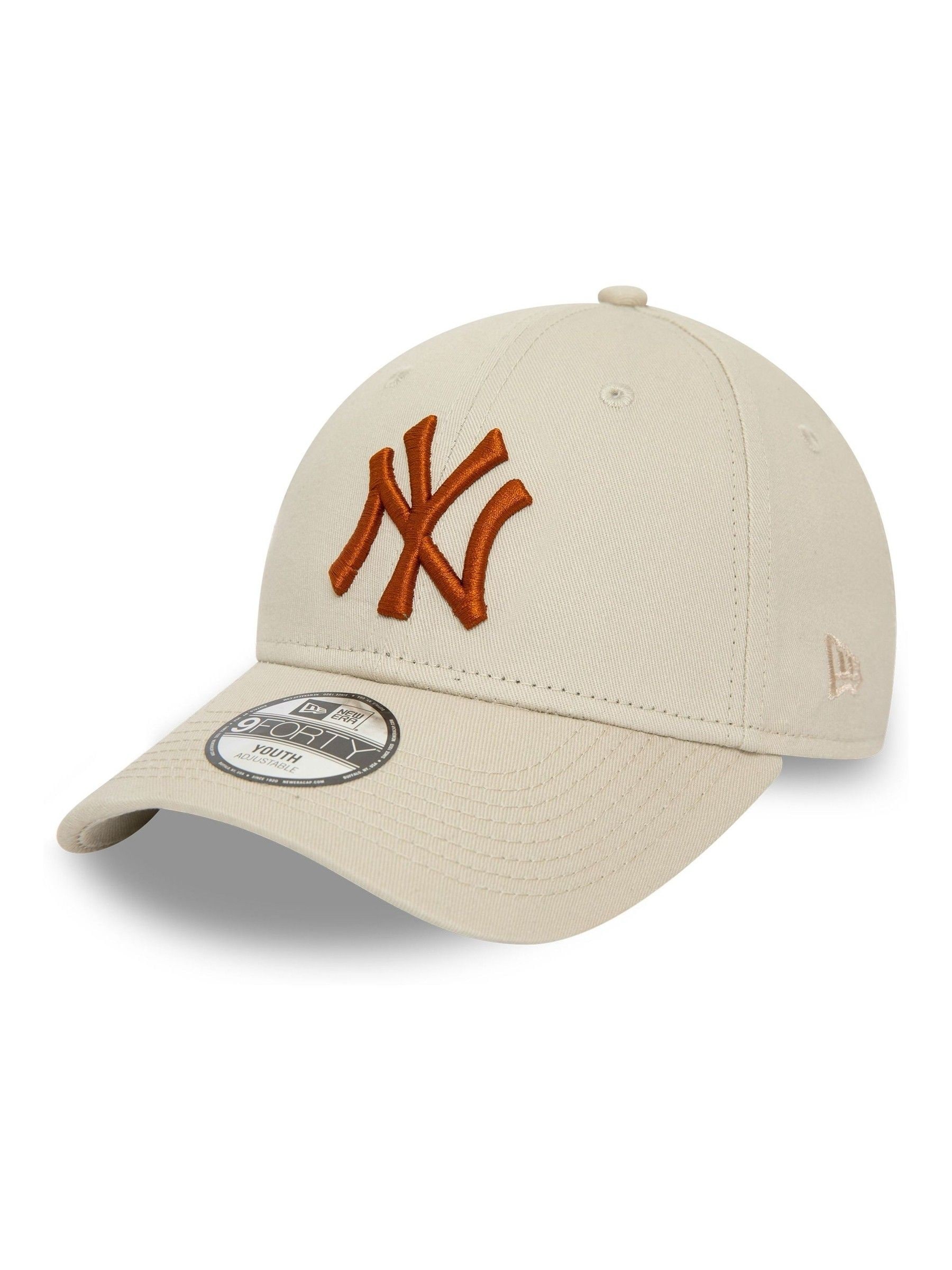 Bruin - New Era® Kids New York Yankees Essential 9FORTY 100% katoenen pet