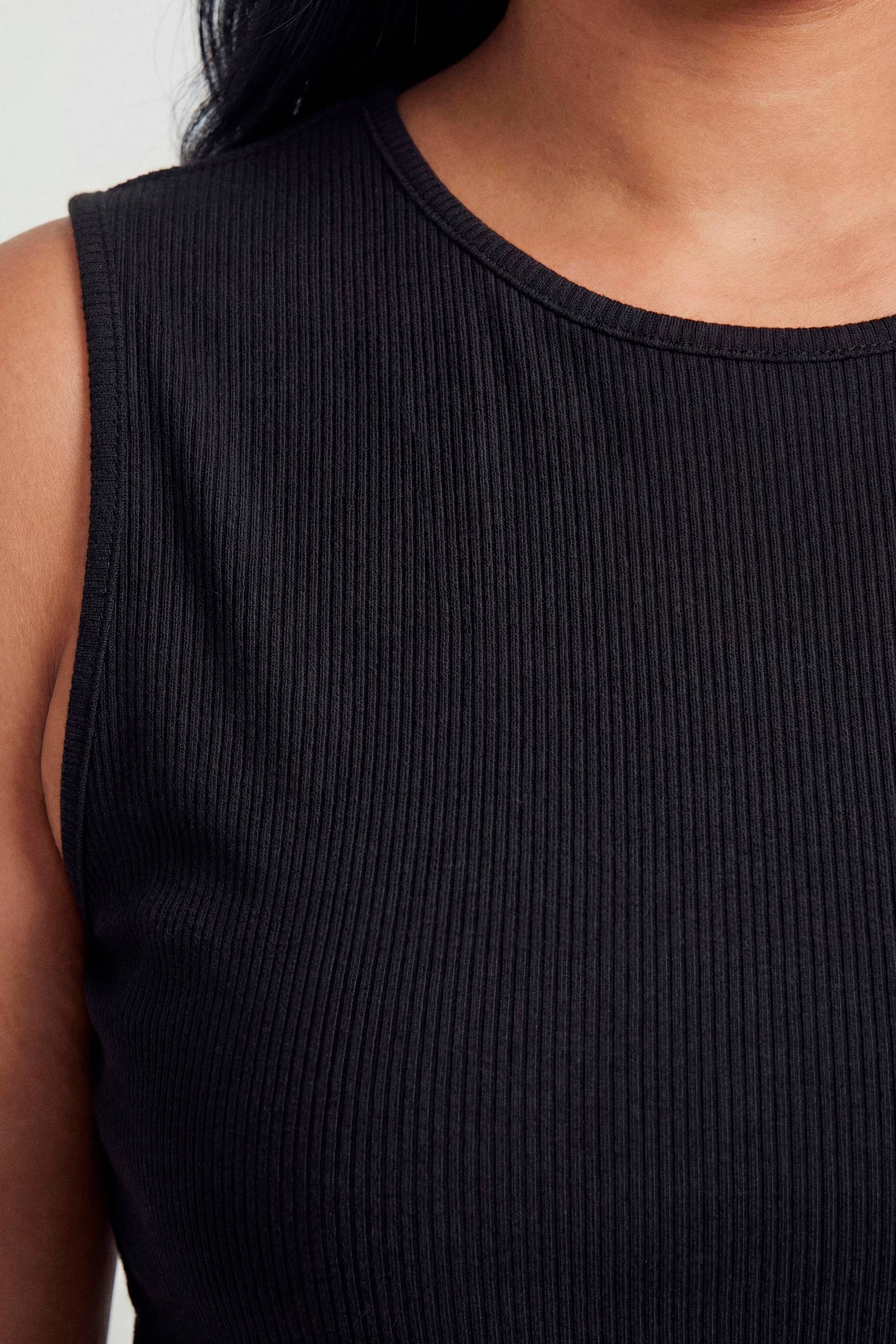 boohoo Ensemble Coordonné Grande Taille Haut Côtelé À Boutons Et Pantalon