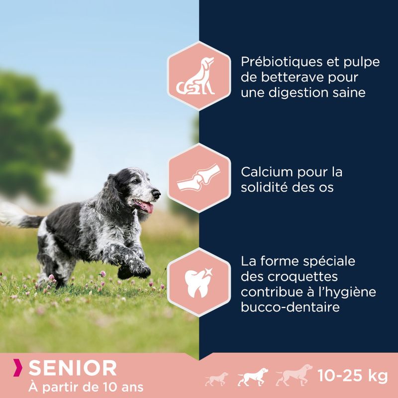 Eukanuba Caring Senior Medium Breed, poulet