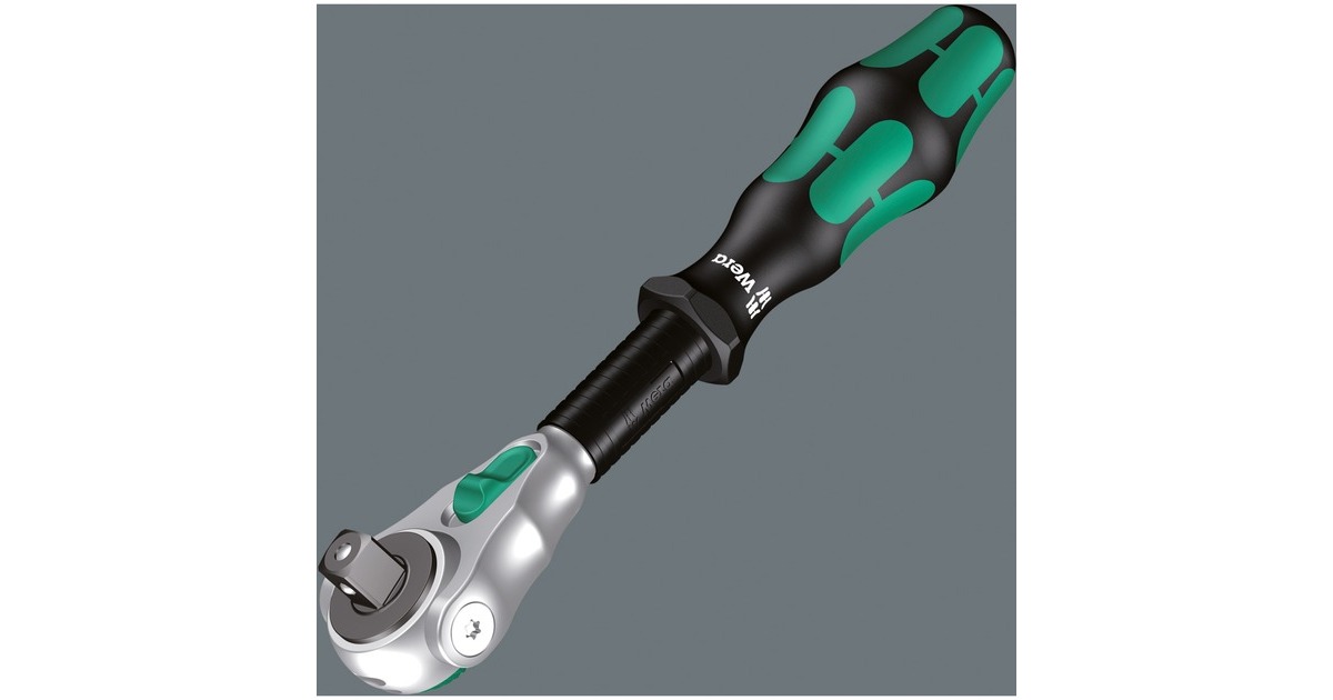 Wera8100 SA All-in Zyklop Speed-ratelset, 42-delig gereedschapsset  (Zwart/groen, 1/4