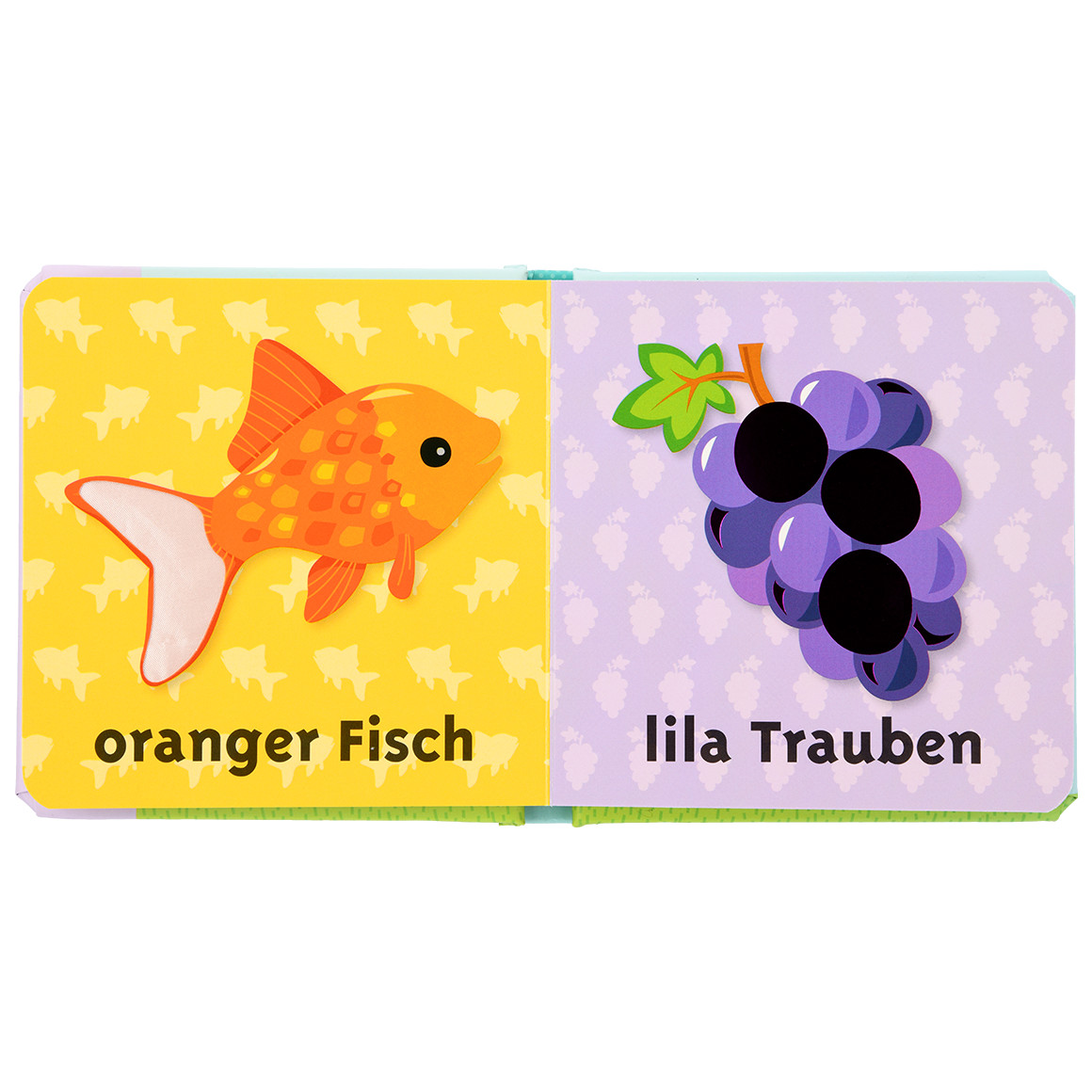 Topomini Baby Fühlbuch Mein ersten Farben hellblau / bunt