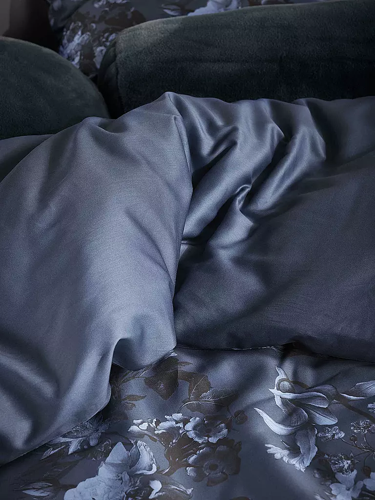 ESSENZA Twill Bettwäsche FLORICE 70x90cm / 140x200cm Bijou Blue hellblau